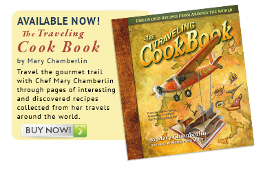 The Traveling Cook Book by Mary Chamberlin Available Now! Buy Now.